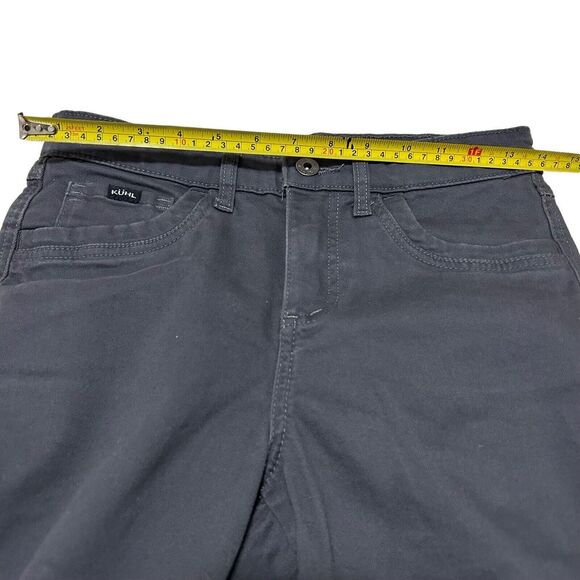 Kuhl Skinny Stretch Flex Pants Jeans Size 6 Reg 27 X 31 gray - Picture 11 of 16
